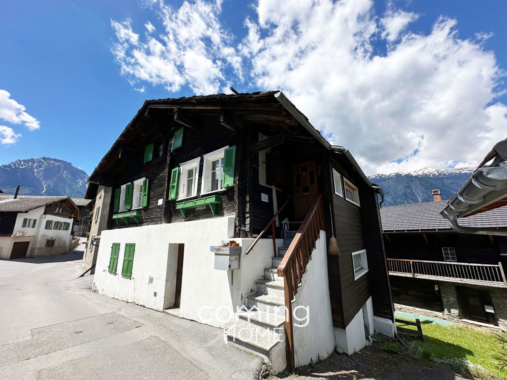 Einzigartiges Chalet in Termen: Tradition trifft Potential