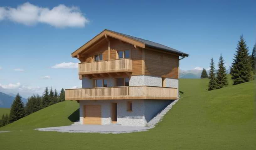 Chalet à construire aux Giettes