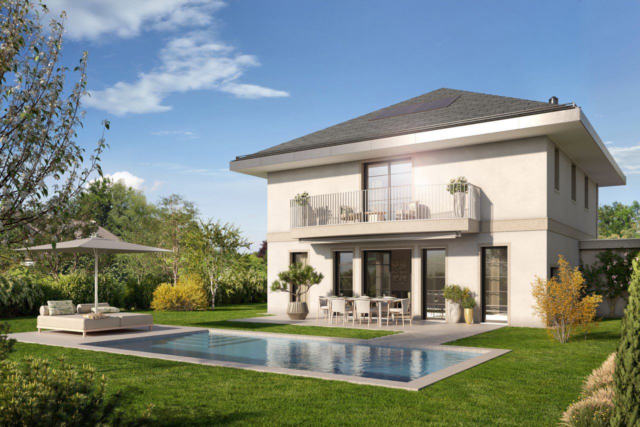 Off-plan project of two spacious villas with 5 bedrooms