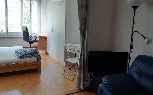 Appartement meublé, quartier calme, proche gare de Champel