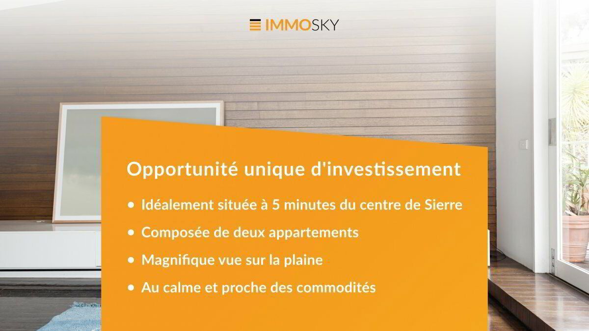 Opportunité d'investissement