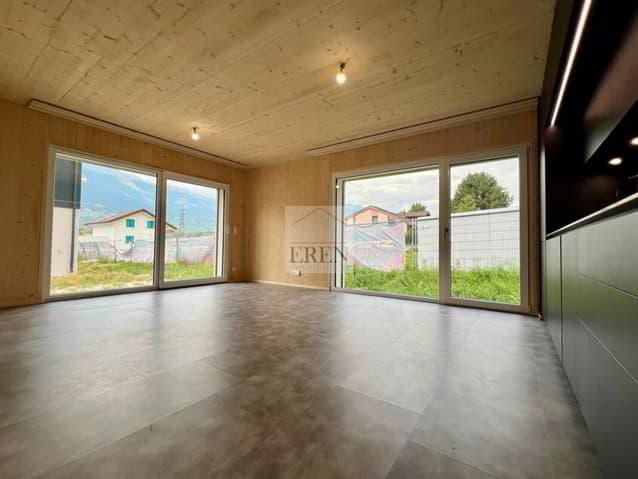 New 3.5 room semi-detached house on 2 floors for rent in Aproz (Nendaz)