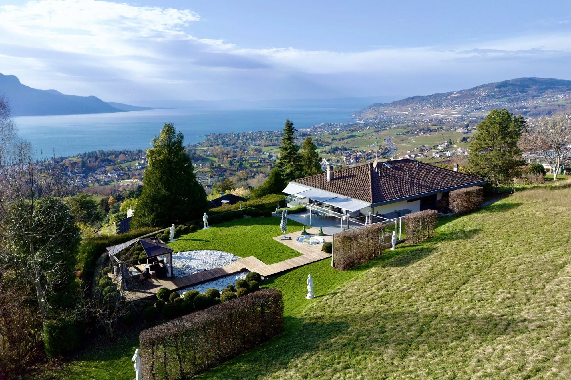 Villa individuelle avec magnifique vue sur le lac