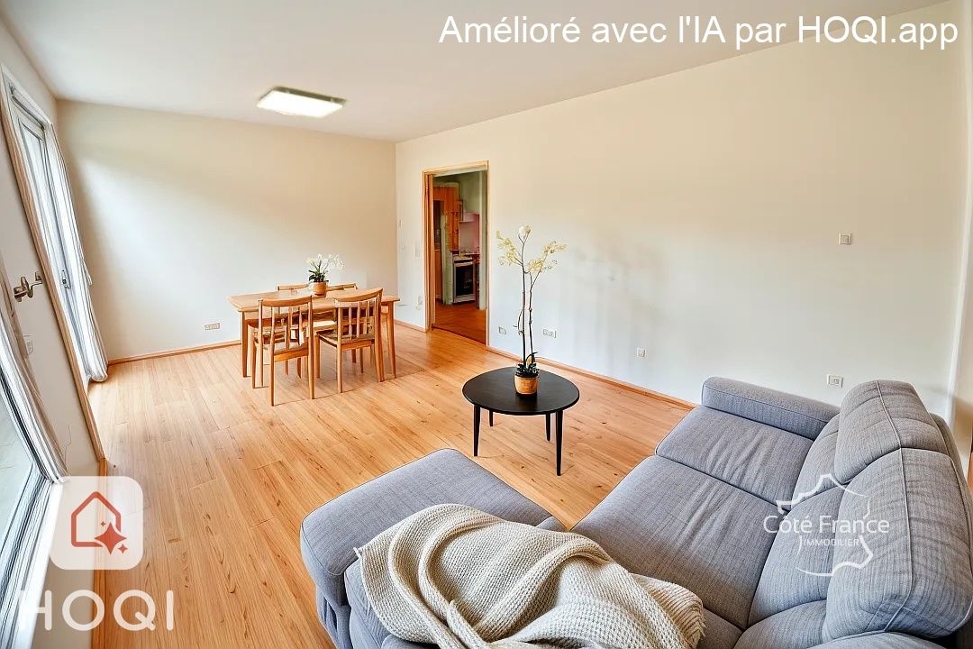 Superbe appartement lumineux de 3 chambres avec grande terra