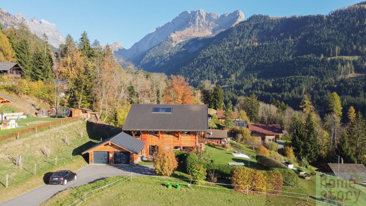 Chalet d'exception au cœur des alpes