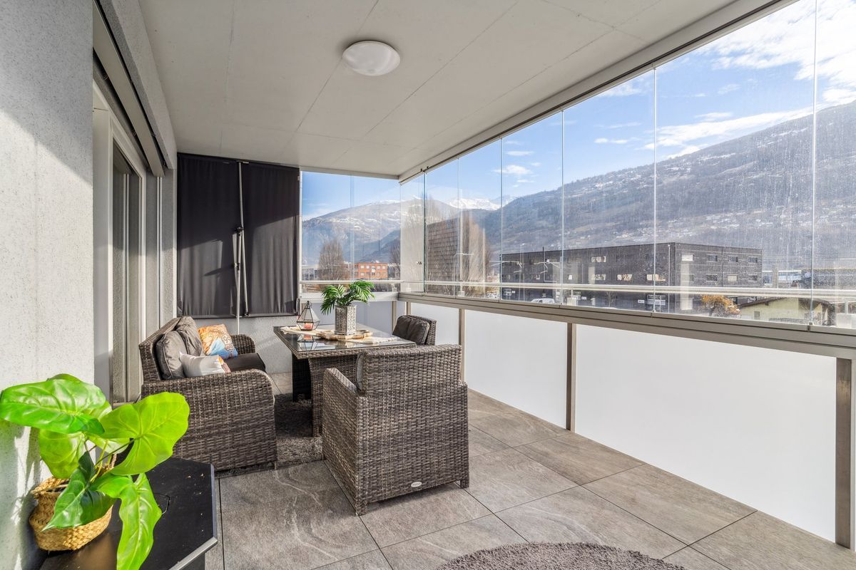 Appartement moderne baigné de soleil à l'année - 4.5 pièces à vendre à Sion