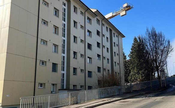 Appartement de 4 pces, au dernier étage, avec magnifique vue dégagée