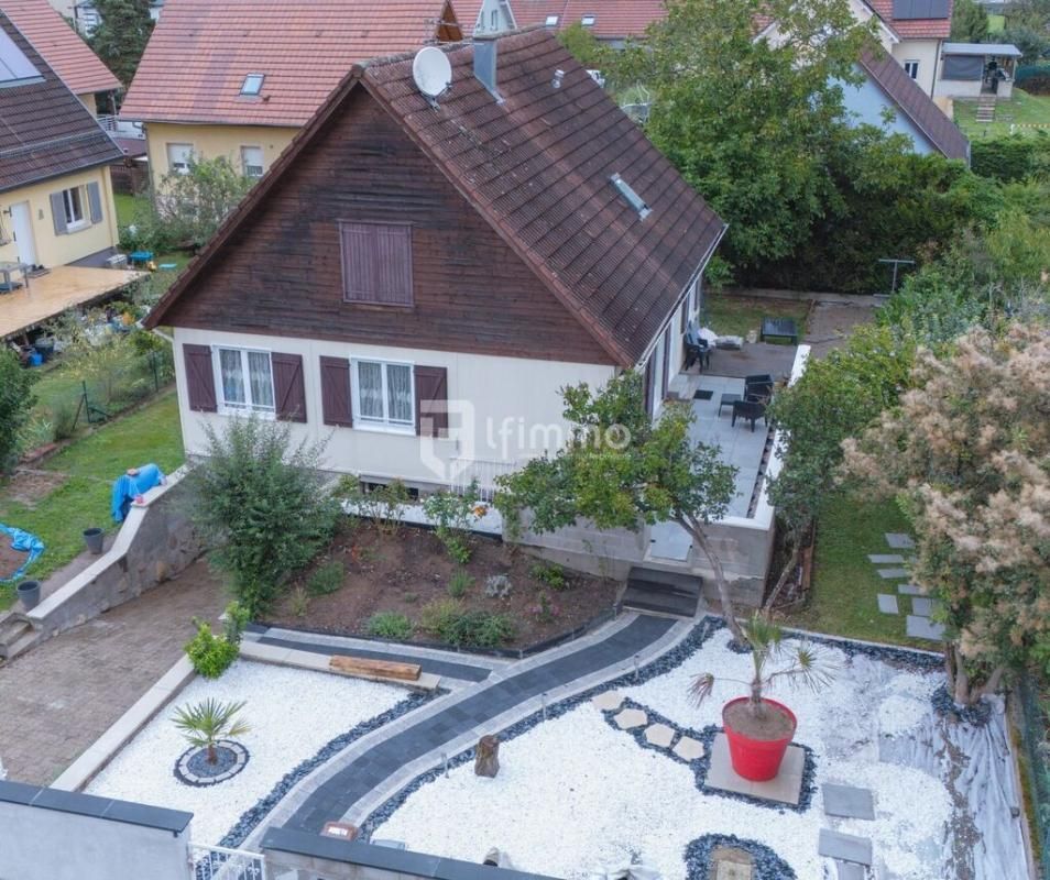 Maison familiale 140 m² avec jardin et garage à Thann (68800)