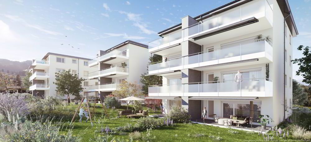 2.5 pièces au rez - construction neuve | dreamo.ch