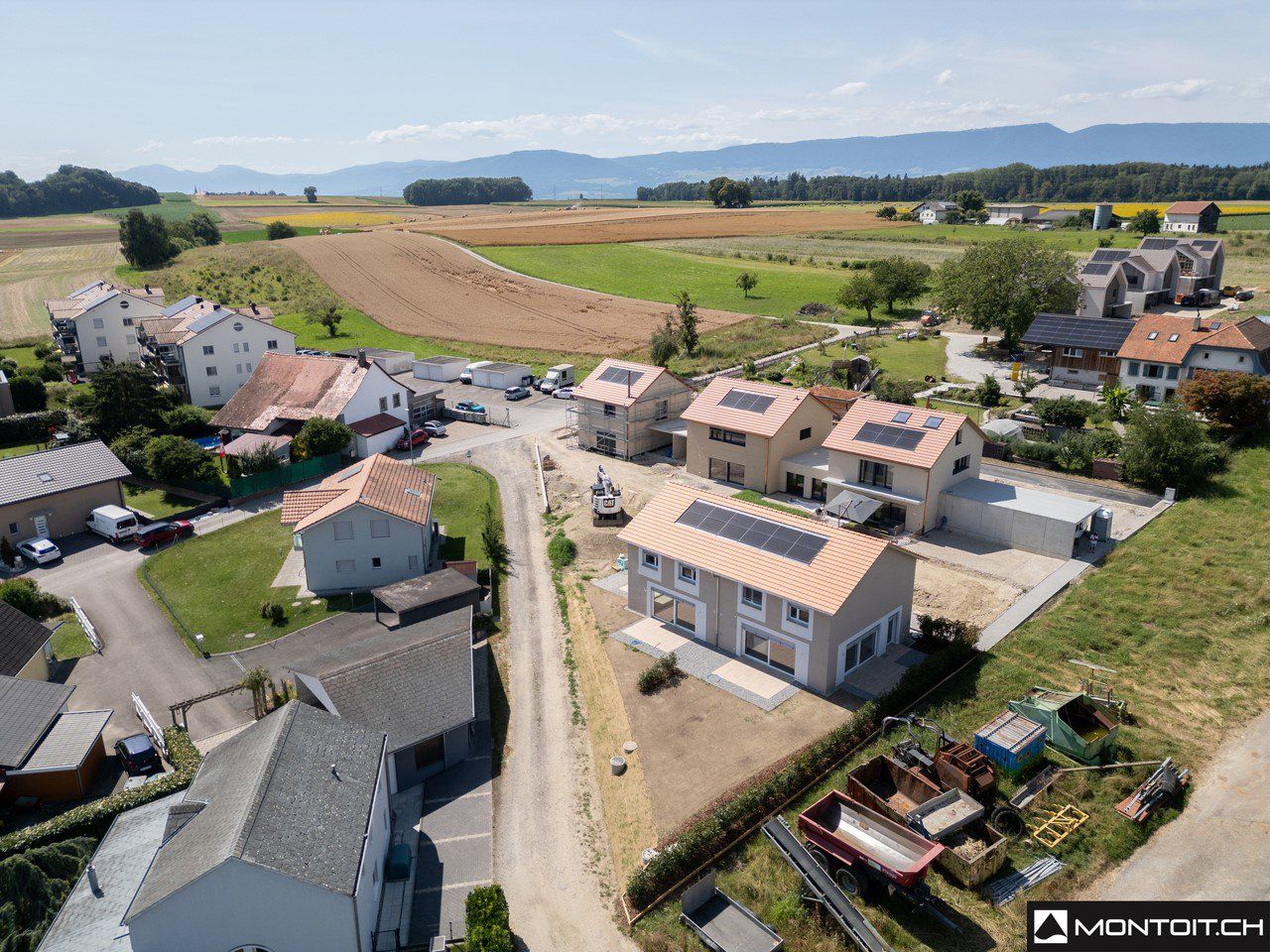 Rueyres-les-Prés, for sale, semi-detached villa of 140 m2 + land