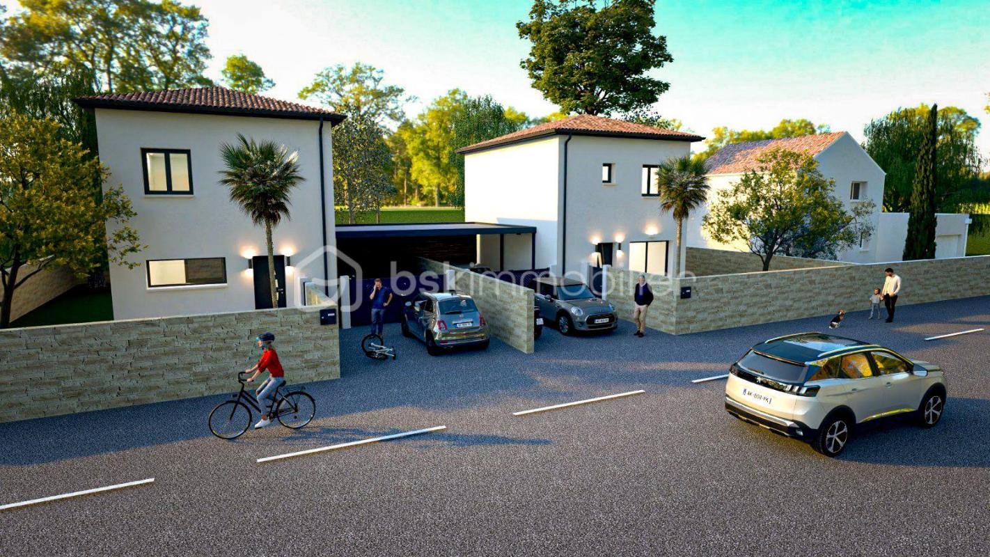 Prades le lez villa avec garage