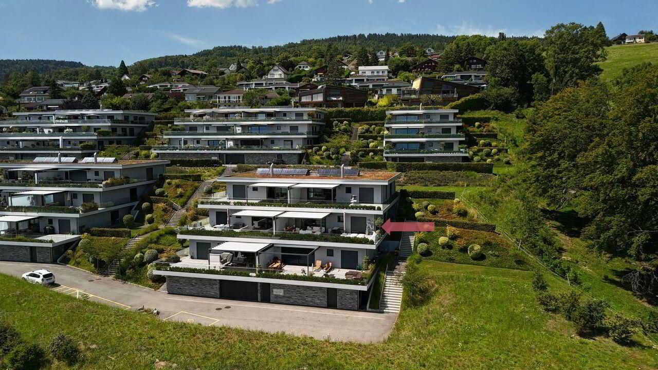 Très bel Appartement à Arzier-Le Muids avec Vue Panoramique sur le Lac