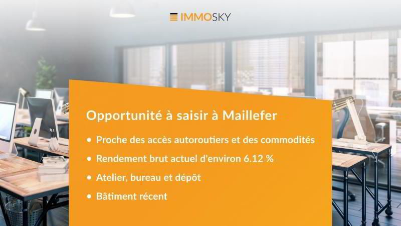 Surface commerciale d'env. 480m² à Maillefer