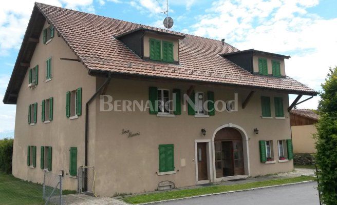 Grand appartement à la campagne avec terrasse et jardin