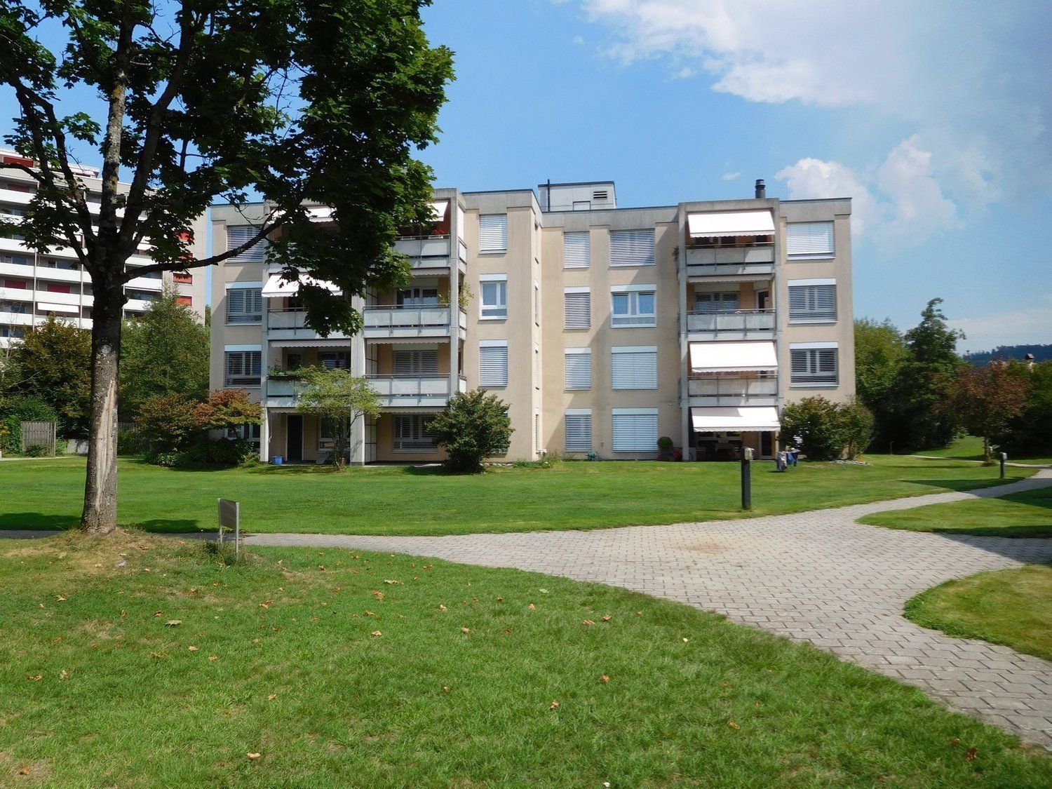 3.5-Zimmerwohnung mit schönem Gartensitzplatz