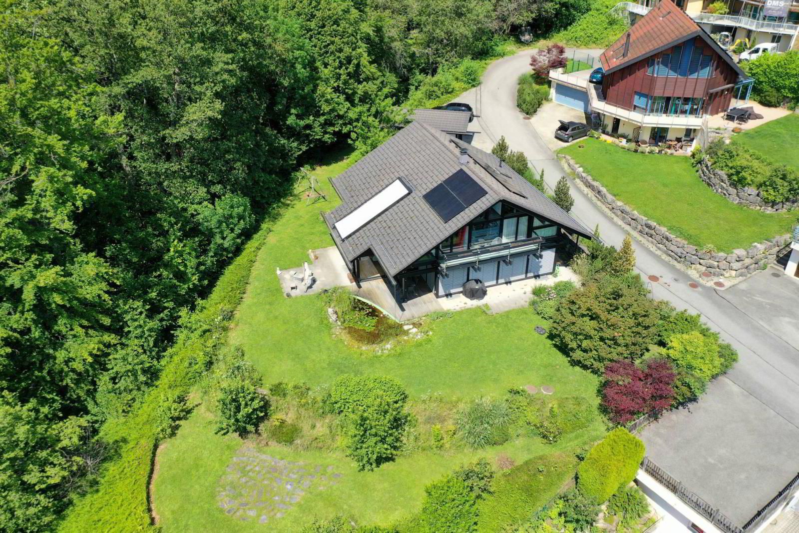 Magnifique maison "Huf Haus" avec une belle vue sur le lac et les montagnes !