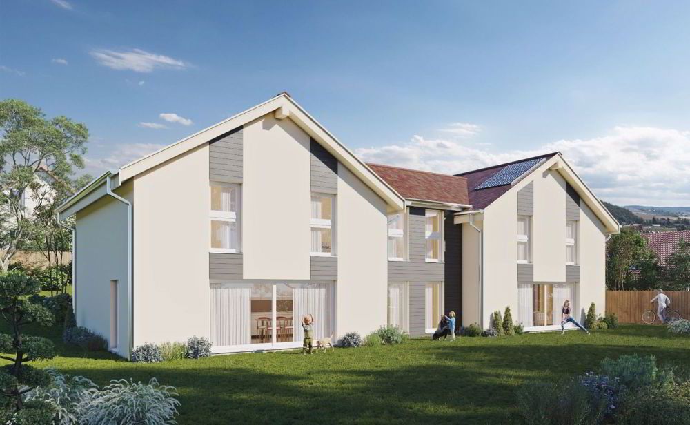 YENS - belles villas jumelles sur plan avec échappée sur le lac