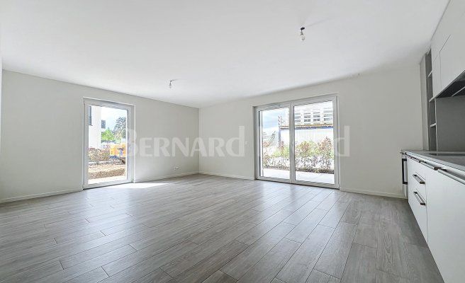 Appartement neuf de 3.5 pièces avec terrasse et jardin