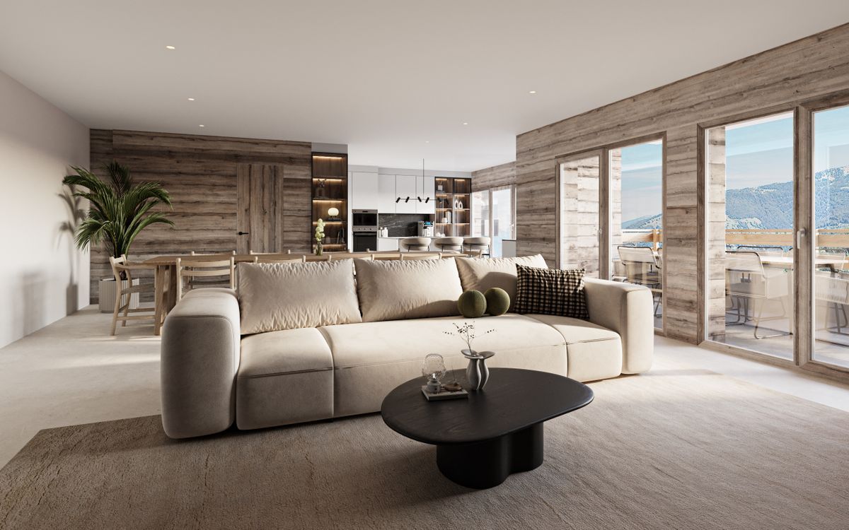 Opportunité unique - Appartement rénové avec vue à Nendaz