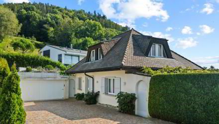 Très belle villa rénovée avec vue panoramique sur le lac, Grandvaux