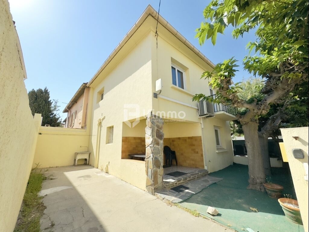 Maison seconde ligne - vue mer - 3 chambres - Canet en Roussillo