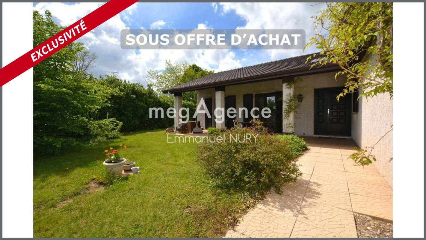 Maison plain-pied de 121 m², 4 Ch + grande mezzanine