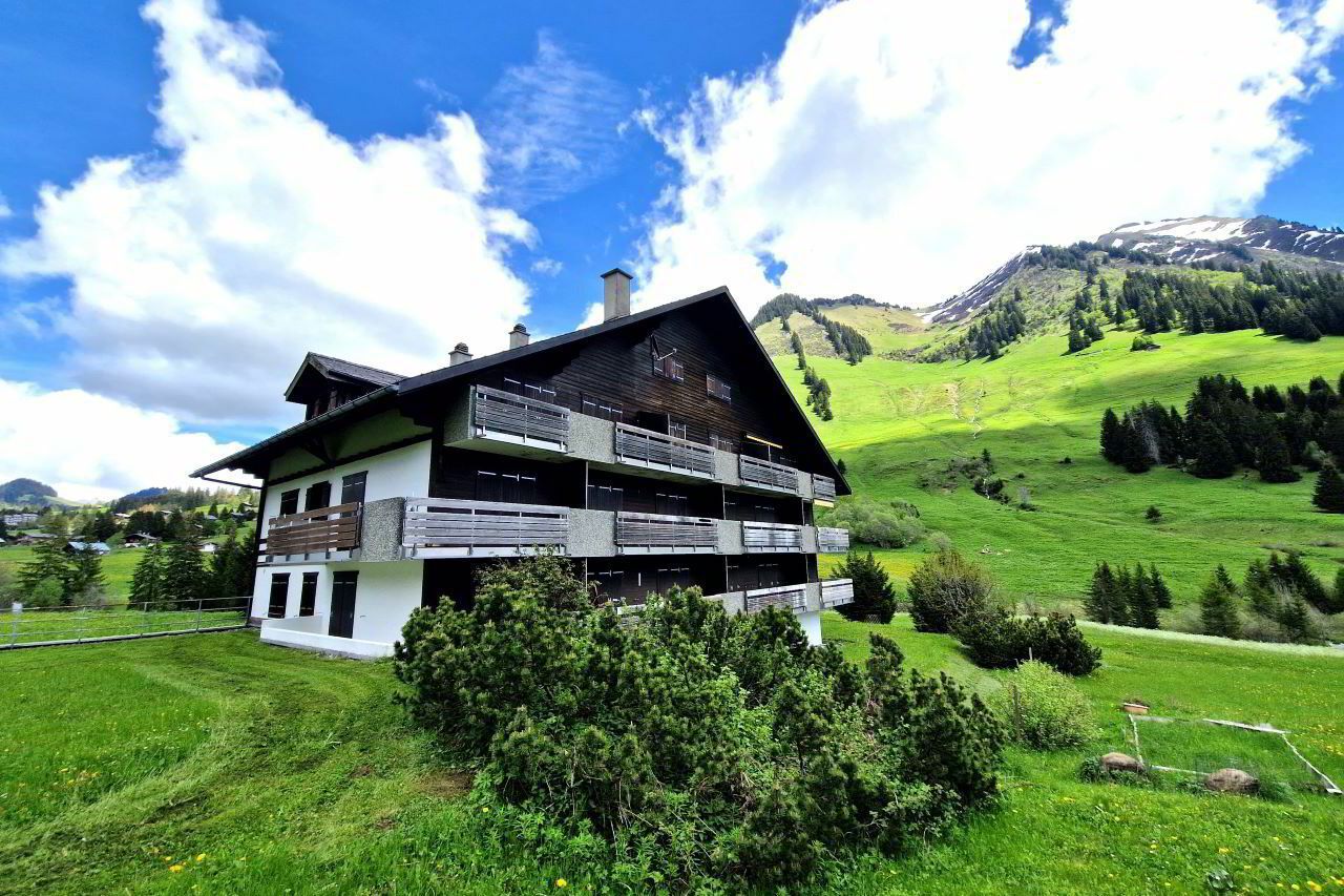 Spacieux appartement 4 pièces au Col des Mosses à 100m des téléskis