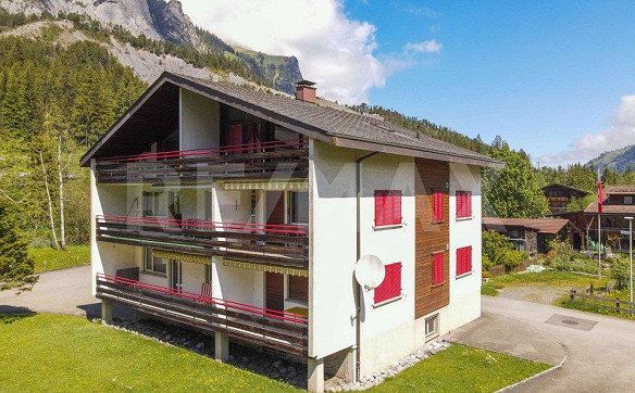 3½-Zimmer Wohnung mit herrlichem Bergpanorama in Kandersteg