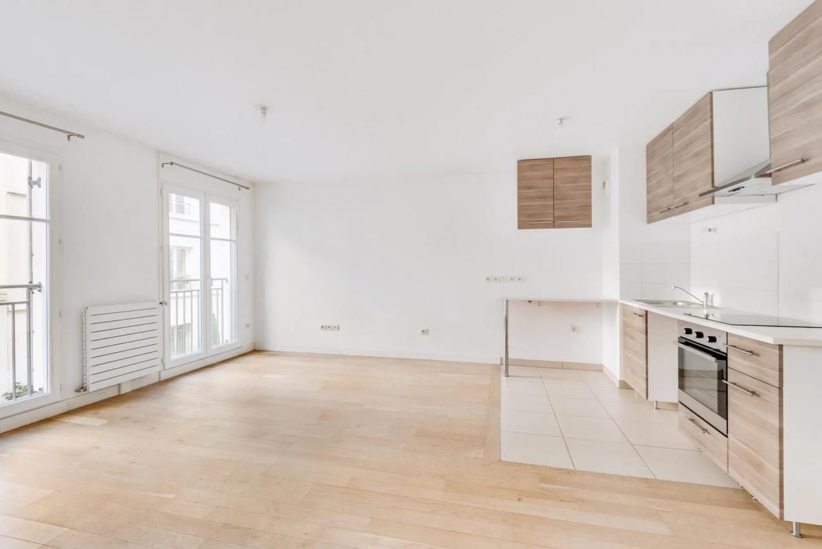 Appartement 2 pièces de 50 m2 en vente dans une belle résidence à Puteaux