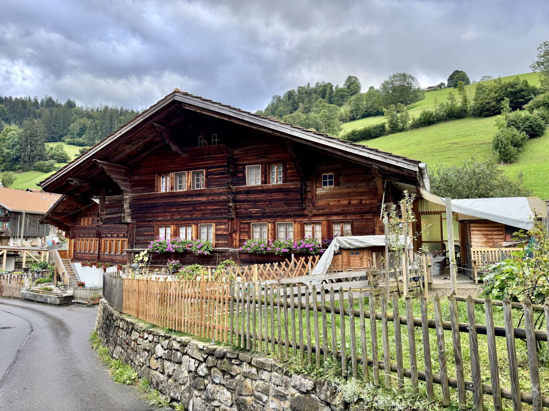 Ländliches Chalet in der ruhigen Natur