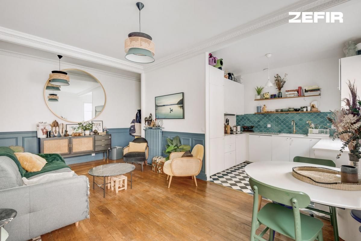 Appartement de 3 pièces de 71 m2 en vente à Paris 15ème arrondissement - Idéal pour famille ou investisseur